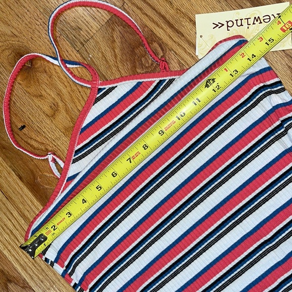 NEW Women's Stretchy Fitted Rewind  Bodycon X back open Mini Dress Red Navy L - Picture 3 of 17